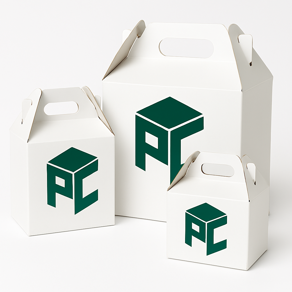 Custom White Gable Boxes - Image 3